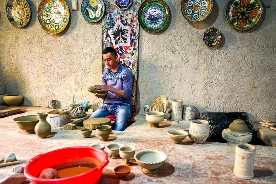 Hands-On Fergana Experience: Ceramics, Silk & Uzbek Cuisine